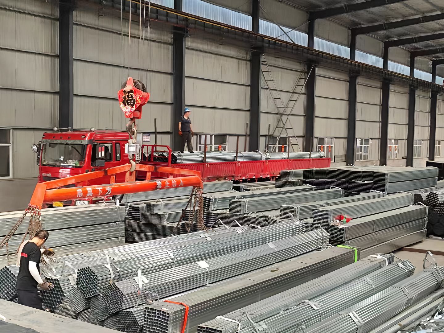 镀锌带管